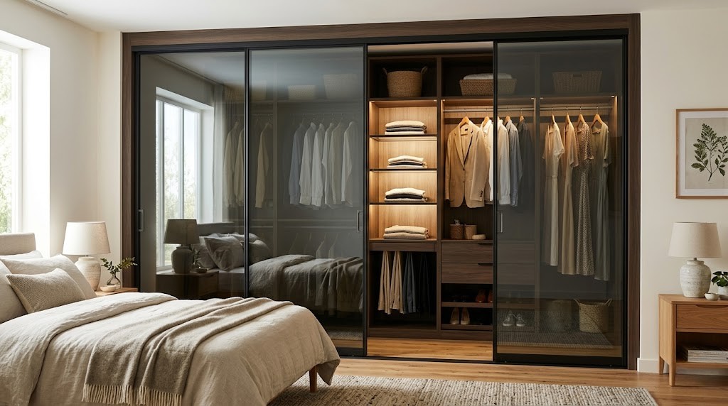 Wardrobe Glass Sliding Door