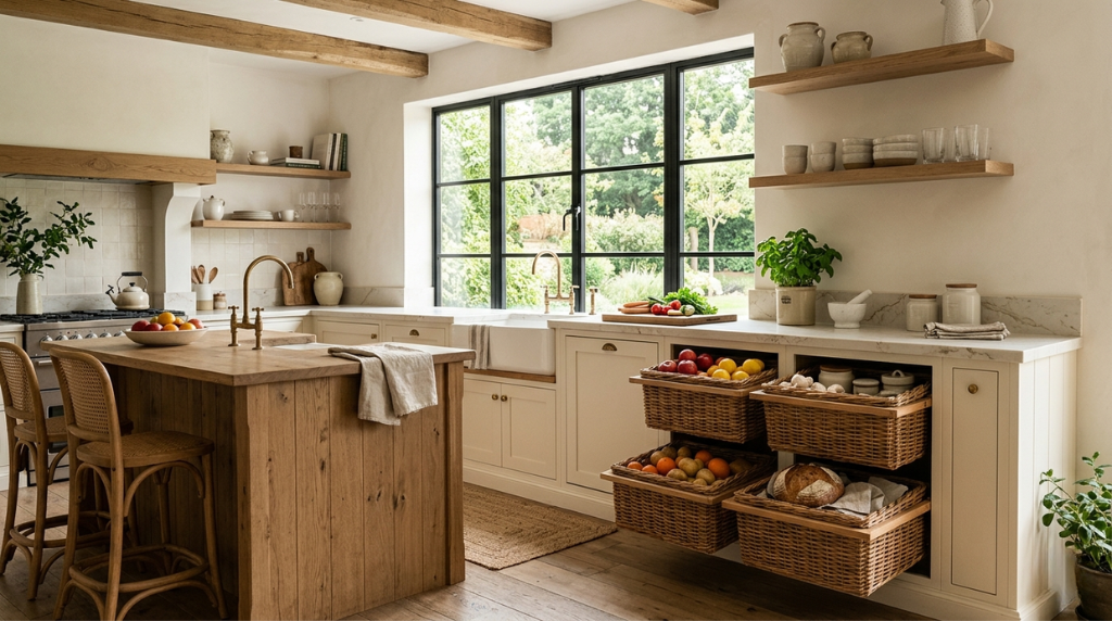Wicker Storage Baskets